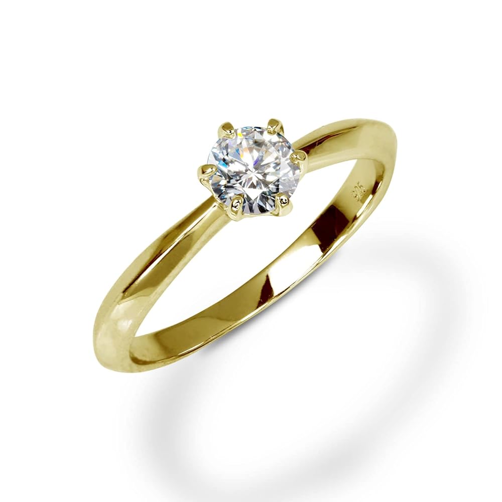 Amazon | [JEWELRY CASTLE] 0.3カラット リング 指輪 プロポーズ